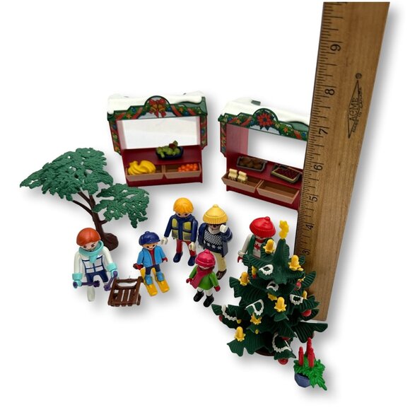 Playmobil Christmas Market 4891 37+ pieces  Parts Vegtable Fruit Figures Toys - Picture 11 of 12